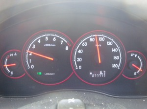 77,777km!!