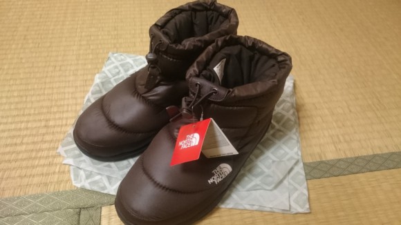 NORTH FACEのスノーブーツ Nuptse Bootie V Shortを買ってみる