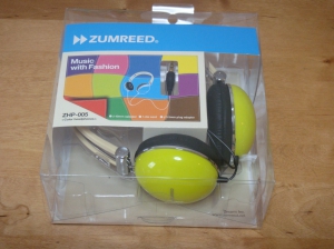 シャレたヘッドフォン ZUMREED Headphone を買ってみる