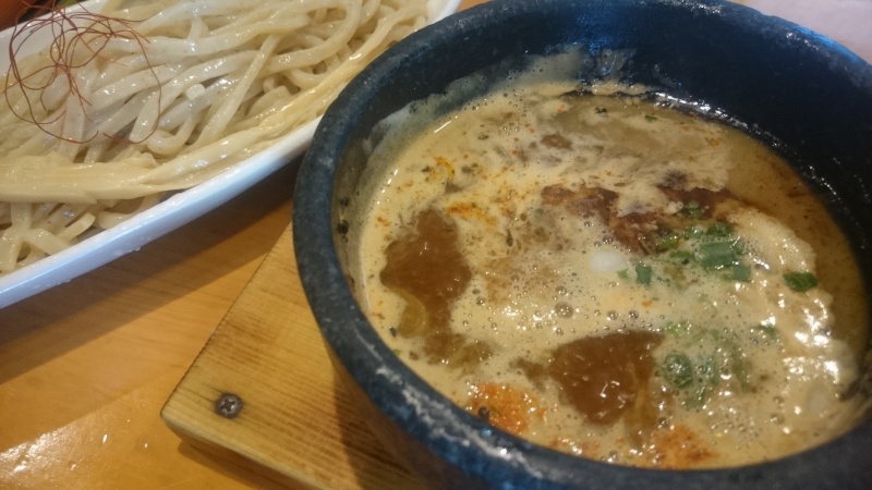 名古屋のラーメン屋 ぎんやでつけ麺(冷)を食べてみる