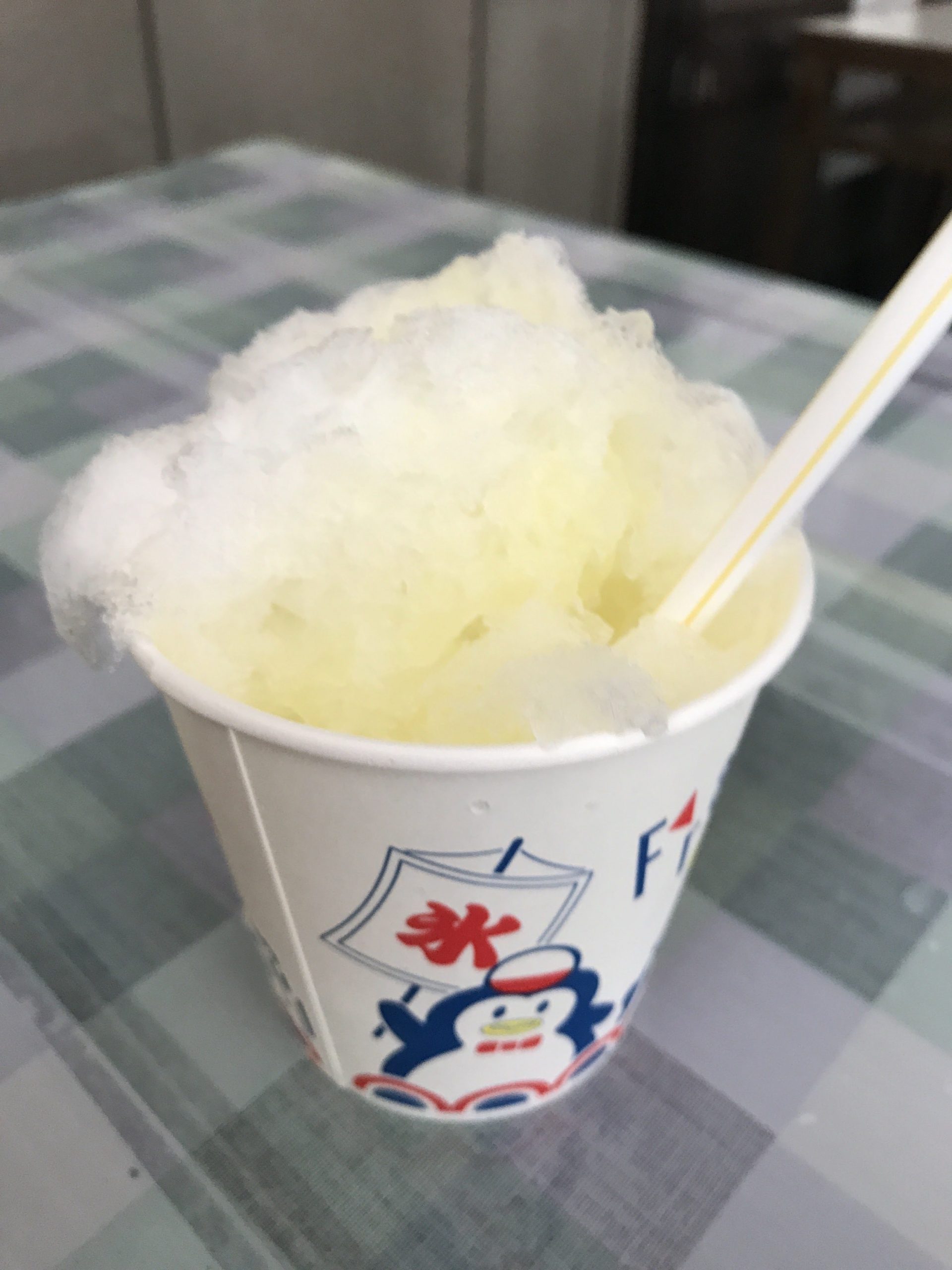 名古屋のかき氷屋 塚本氷問屋でシークワーサーのかき氷を食べてみる