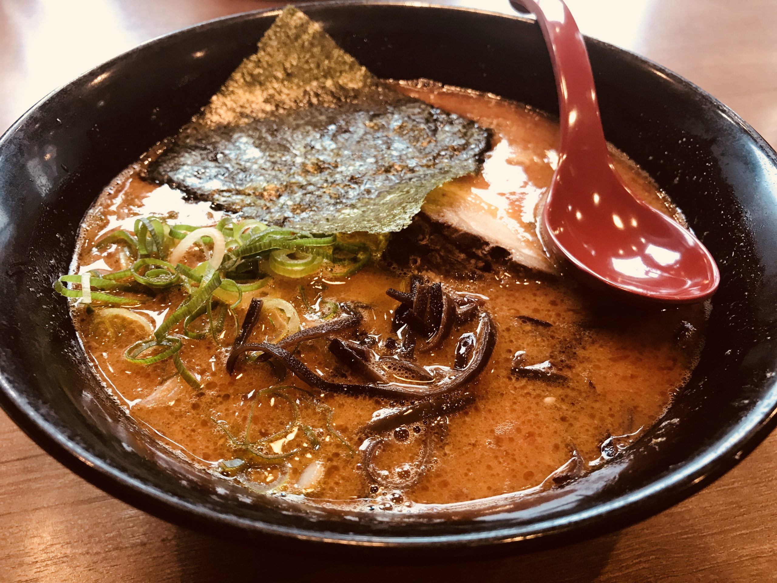 愛知県豊田市のラーメン屋 有頂天で辛みそラーメンを食べてみる