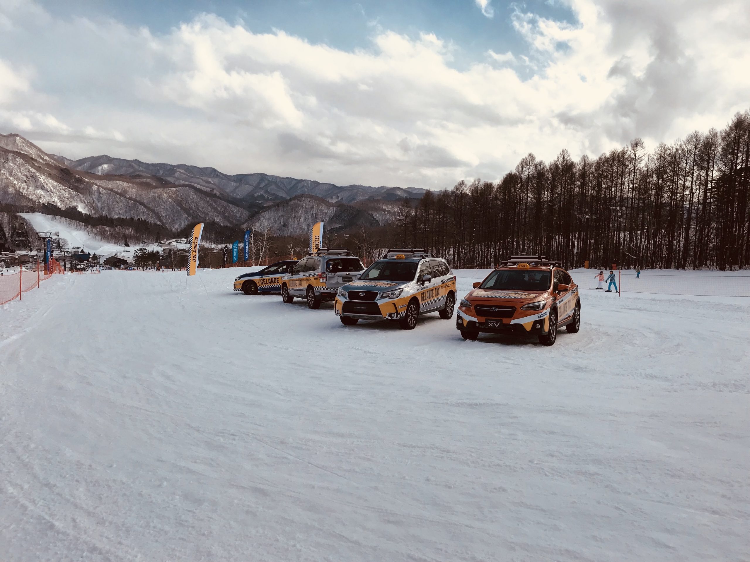 長野県のゲレンデ 栂池高原スキー場でスバルがやってるゲレンデタクシーに乗ってみる