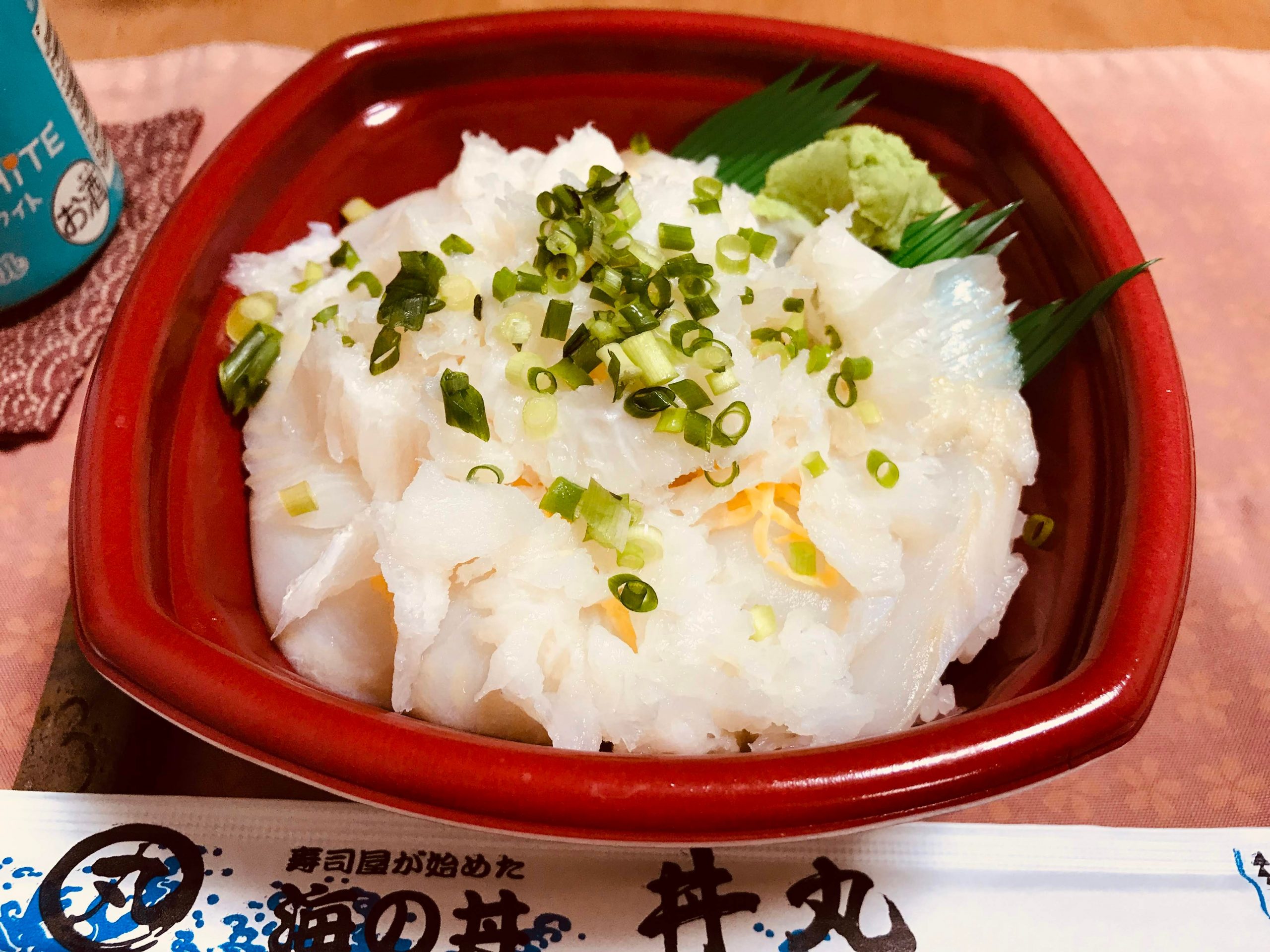 丼丸のヒラメ２種丼を食べてみる