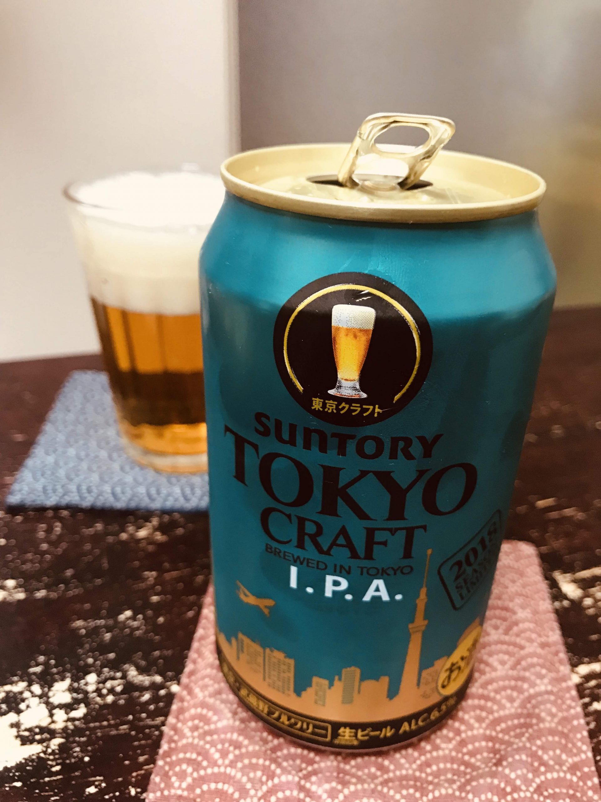 サントリーのクラフトビール インディアンペールエールを飲んでみる