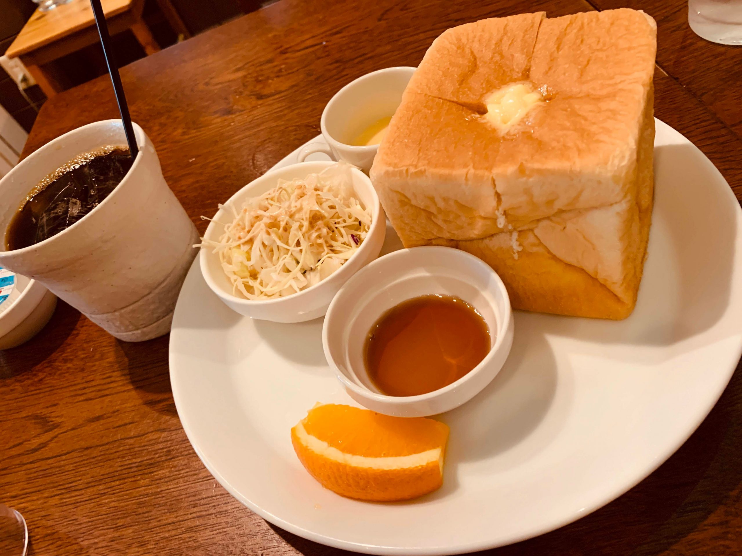 名古屋のカフェ 珈琲屋 桜さくらでスペシャルモーニングを食べてみる