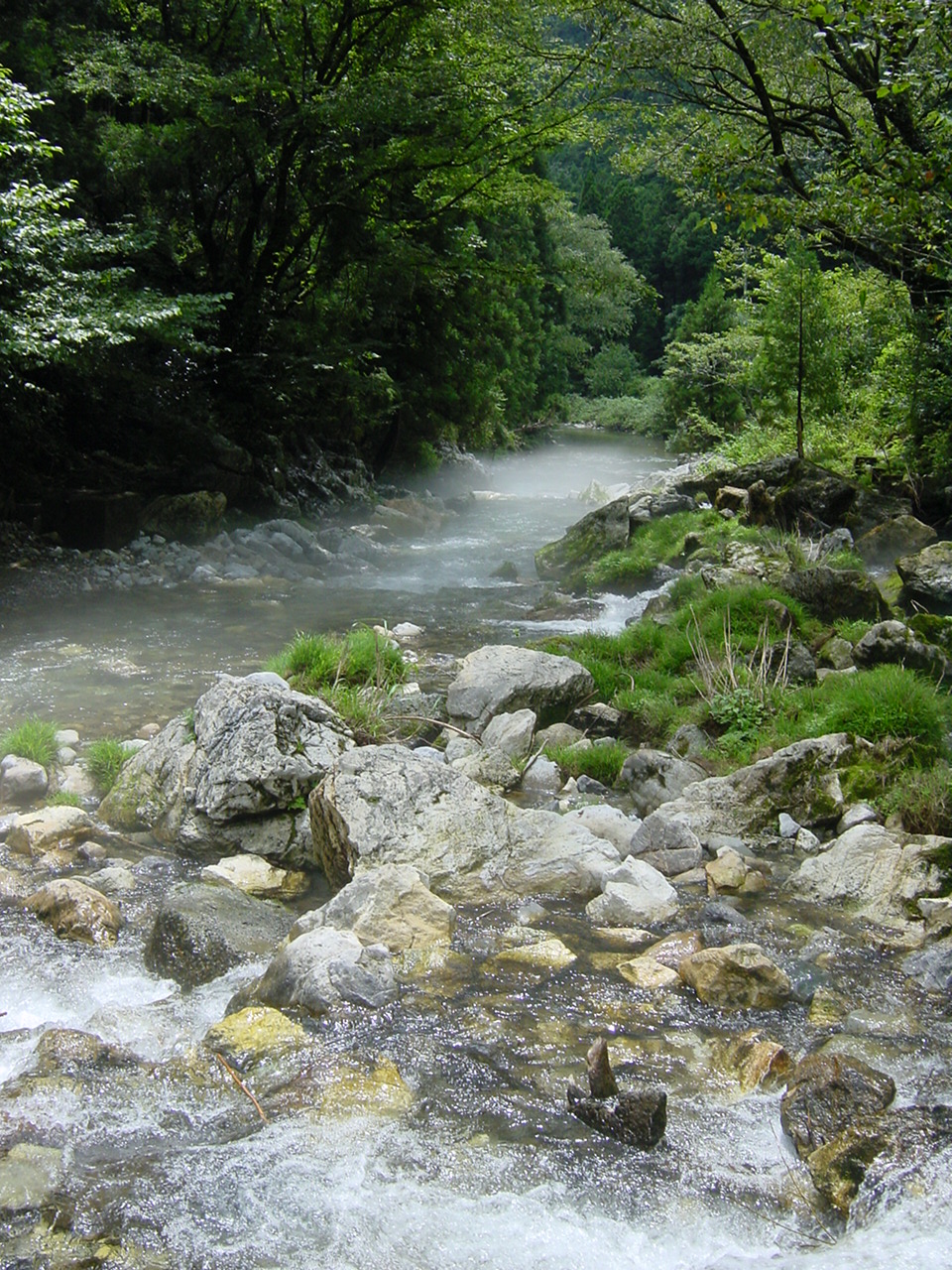 岐阜県山県市の円原川付近をうろついてみる