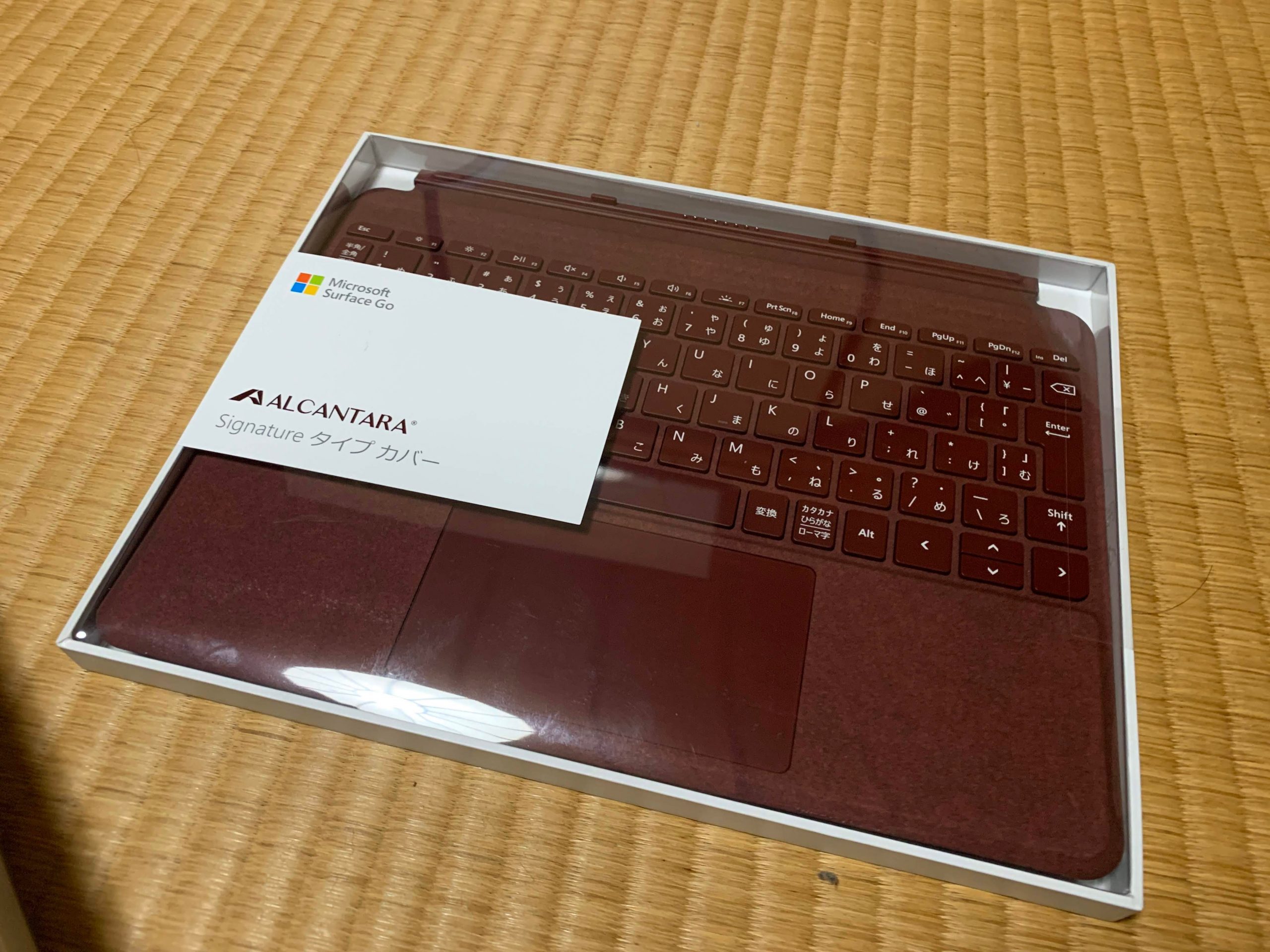 Microsoft Surface Goのキーボードを買ってみる