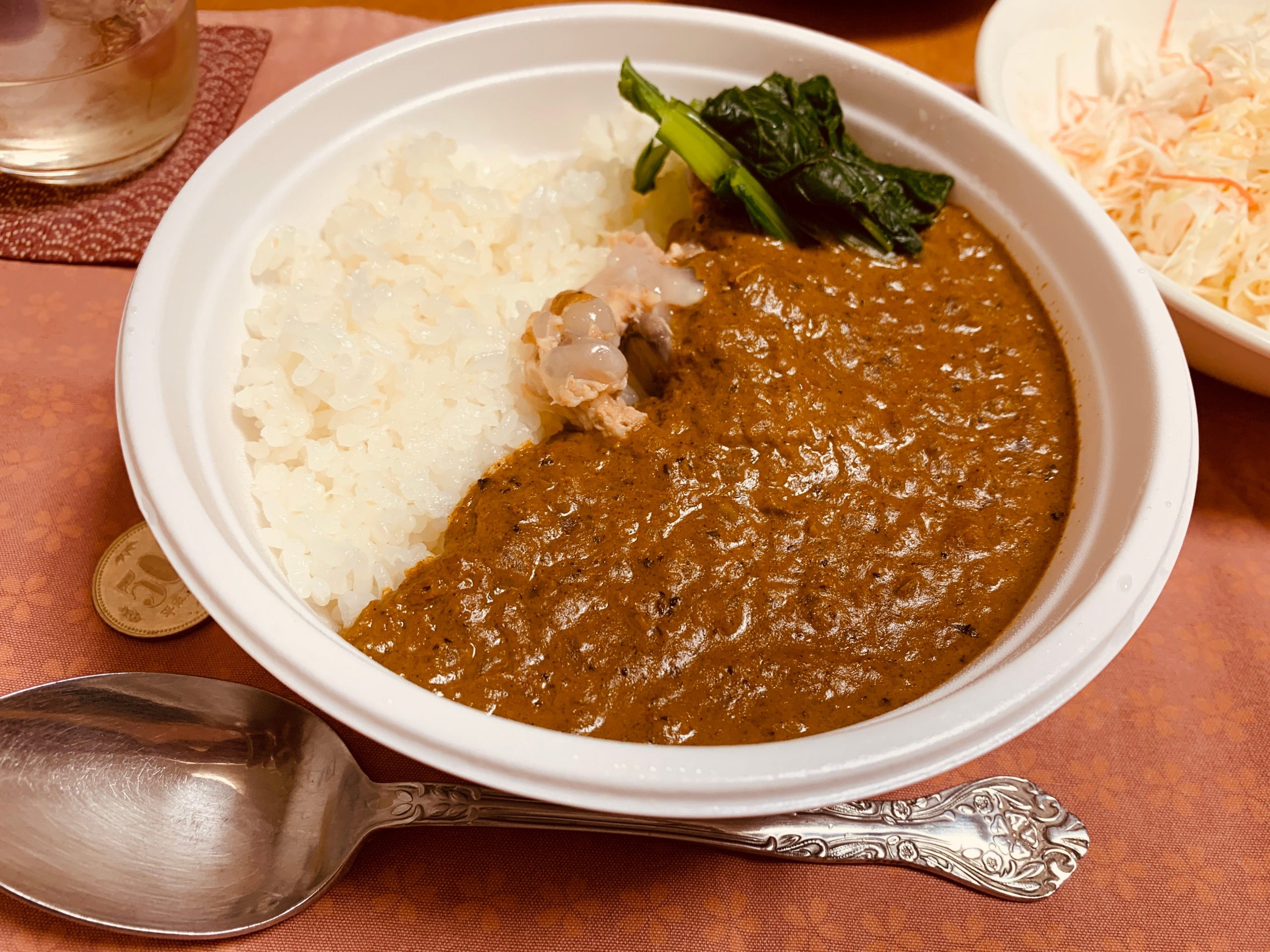 愛知県名古屋市の居酒屋 酒彩かき揚げ さんぼん木のカレーライスをテイクアウトしてみる