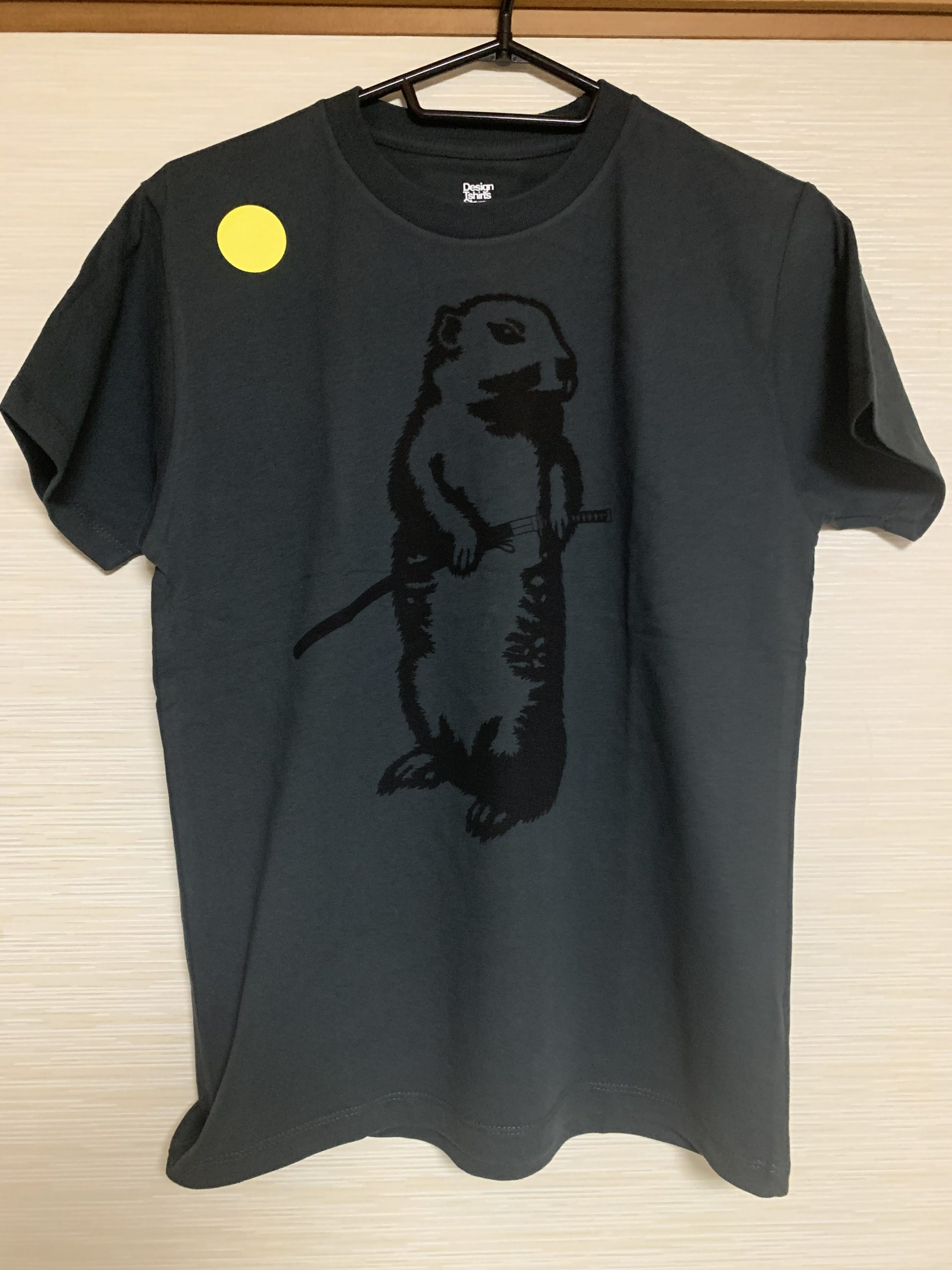 グラニフのビーバーなTシャツ “サムライ ビーバー”を買ってみる