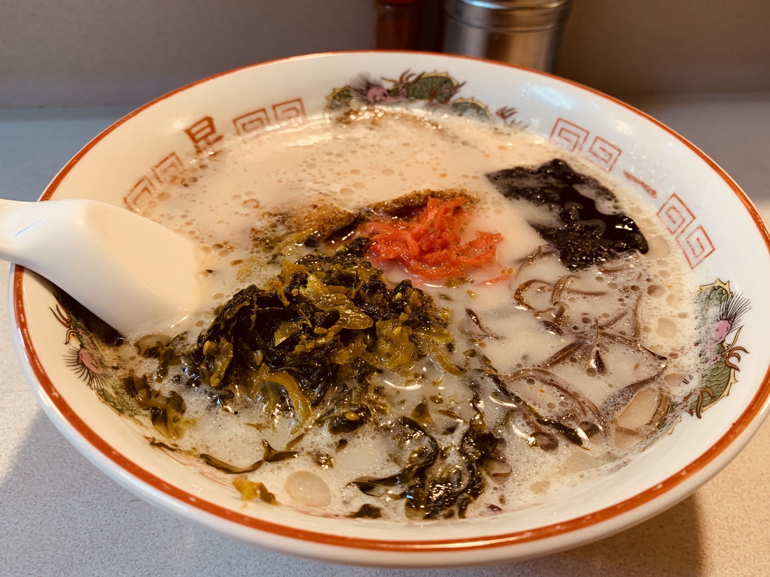 名古屋のラーメン屋 熊本ラーメン専門店 一番星でラーメンを食べてみる