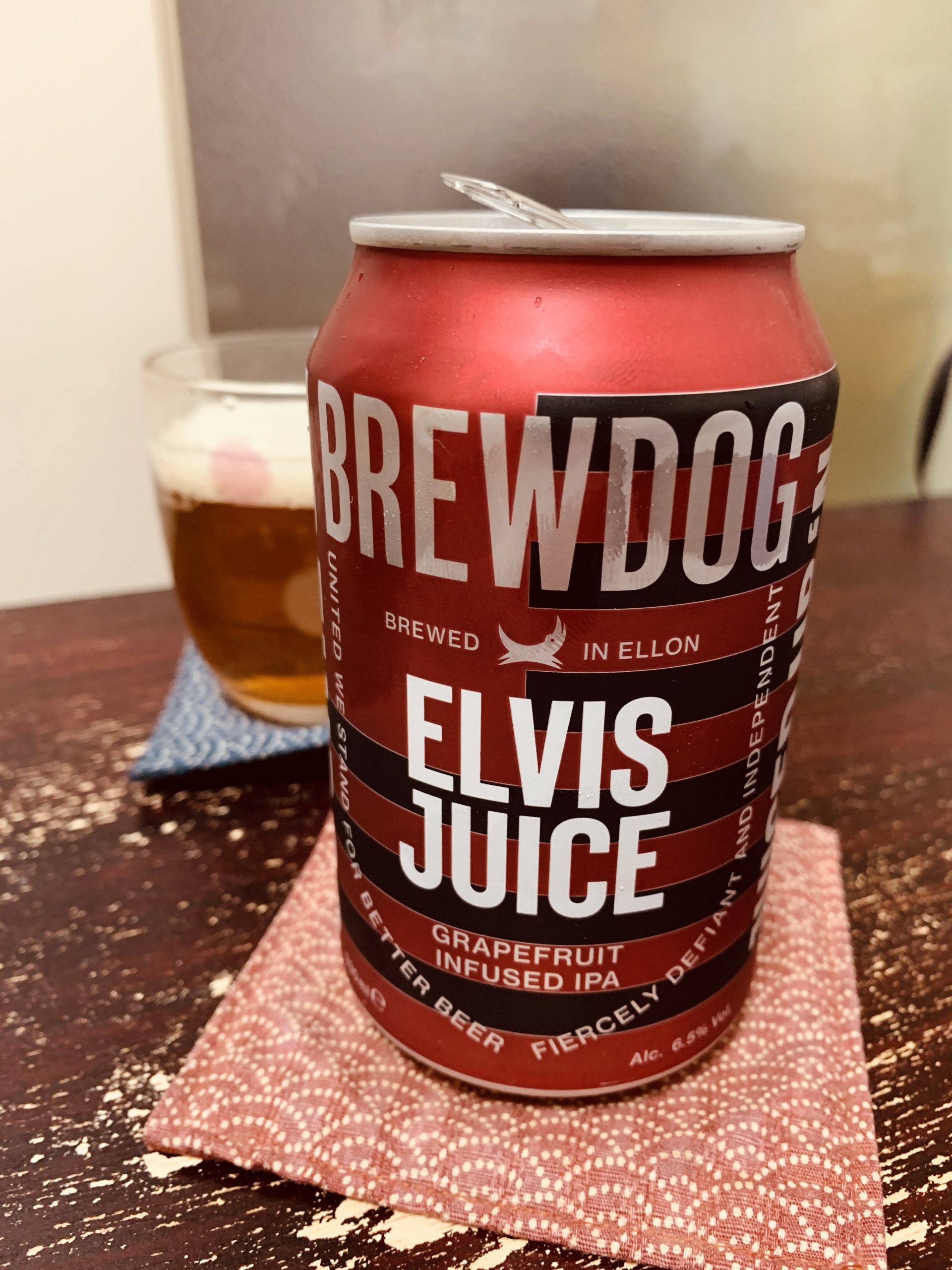 スコットランドのビール BrewDog Elvis Juiceを飲んでみる