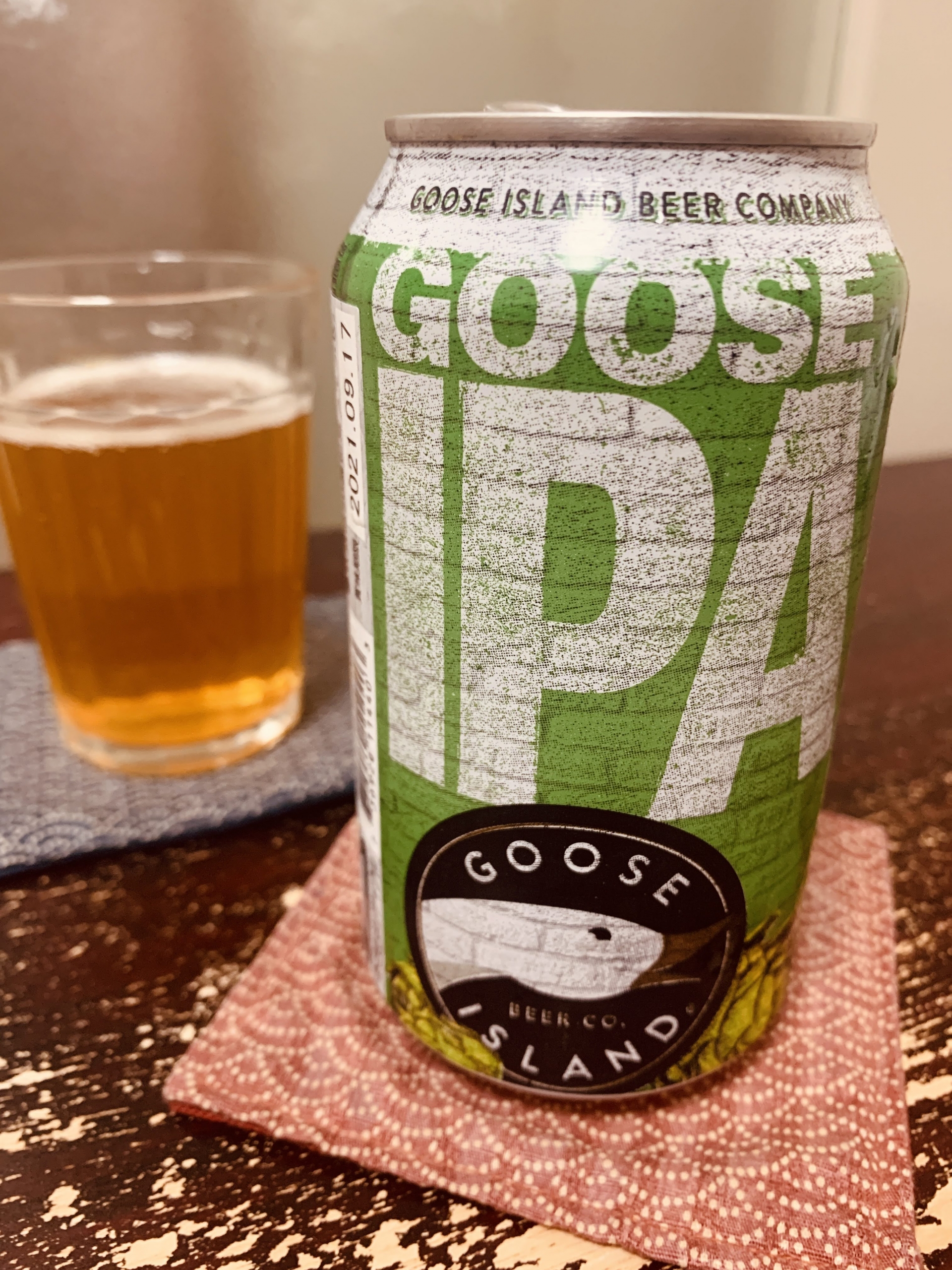 アメリカのビール GOOSE ISLAND BREWERYのGOOSE IPAを飲んでみる