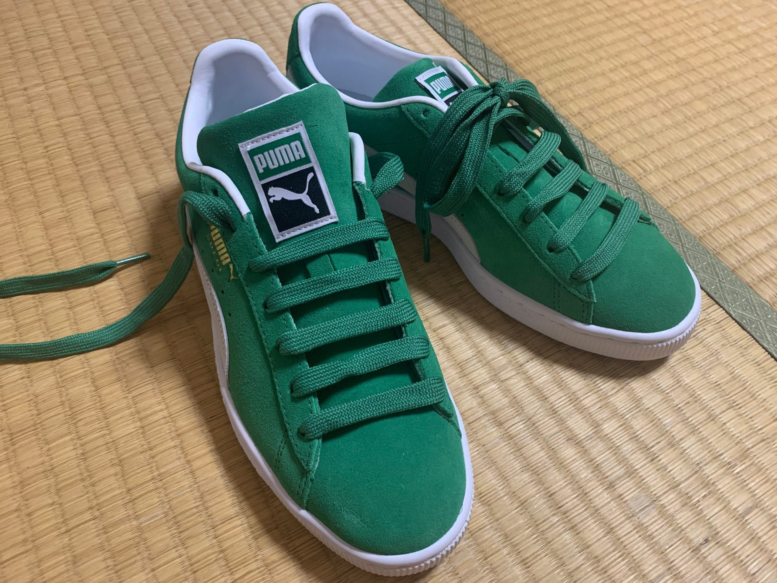 PUMAのスニーカー SUEDE TEAMSを買ってみる