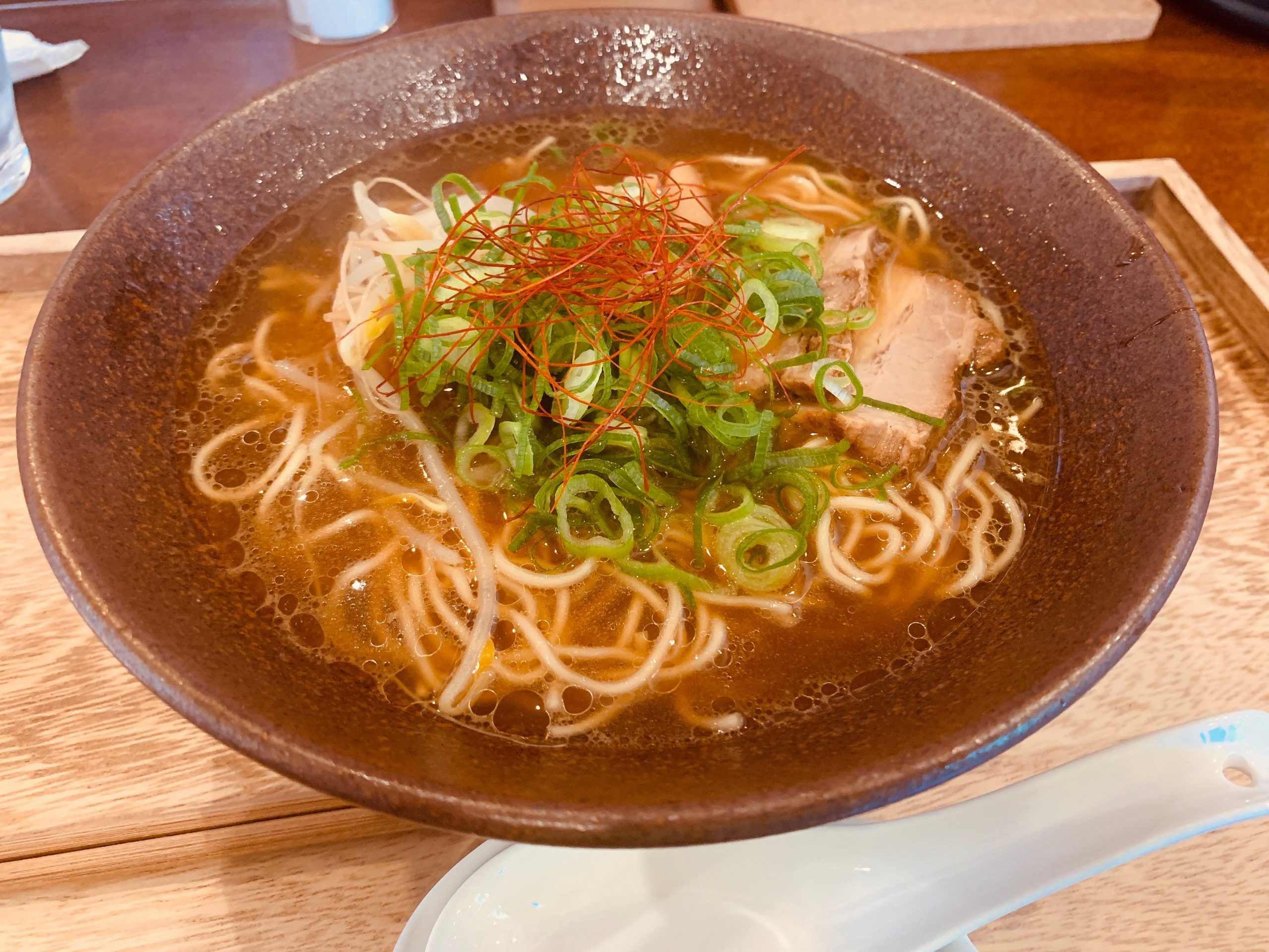 岡山のラーメン屋 中華そば きんばねの”きんばねラーメン”を食べてみる