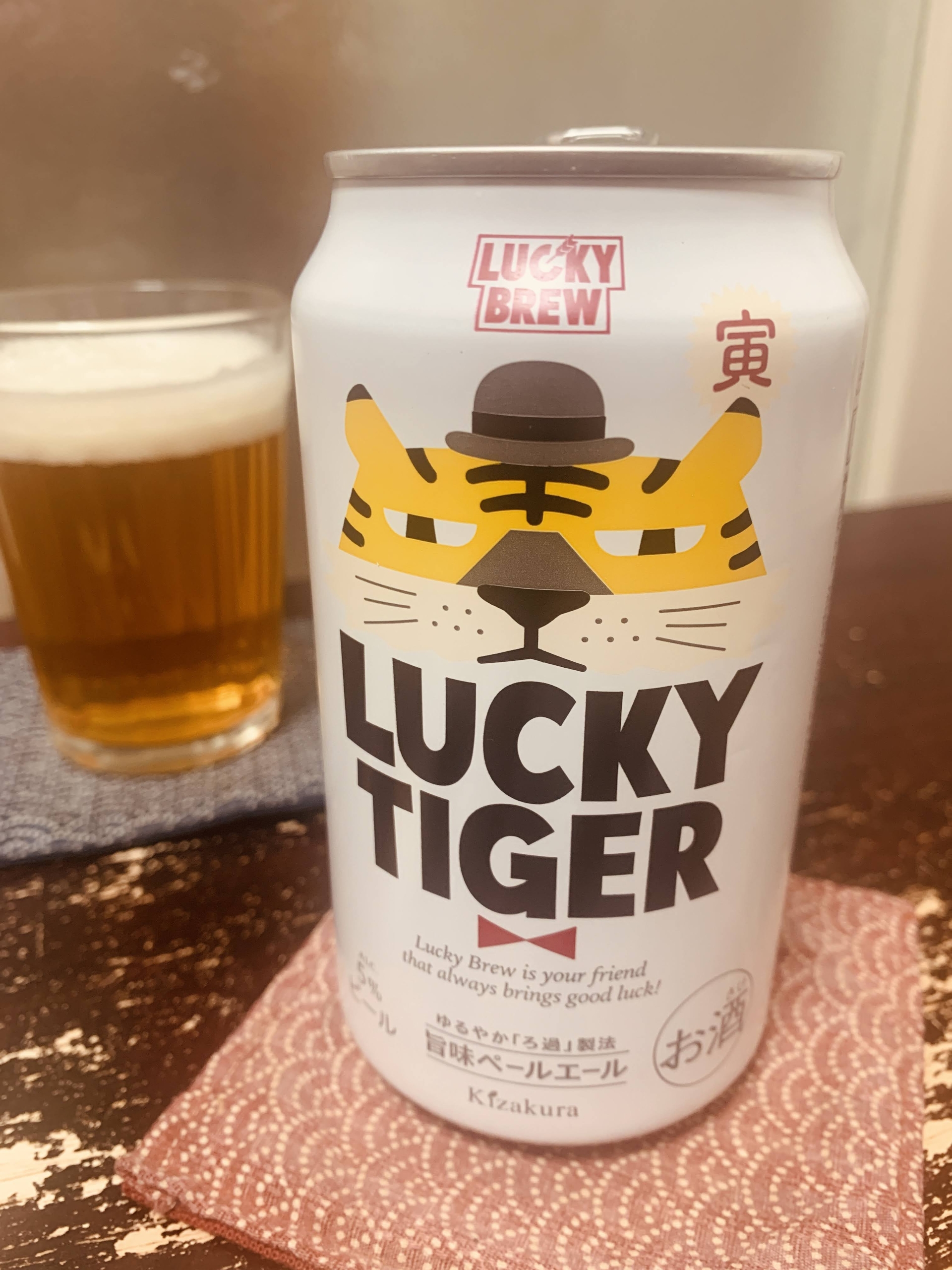 黄桜の”LUCKY TIGER”を飲んでみる