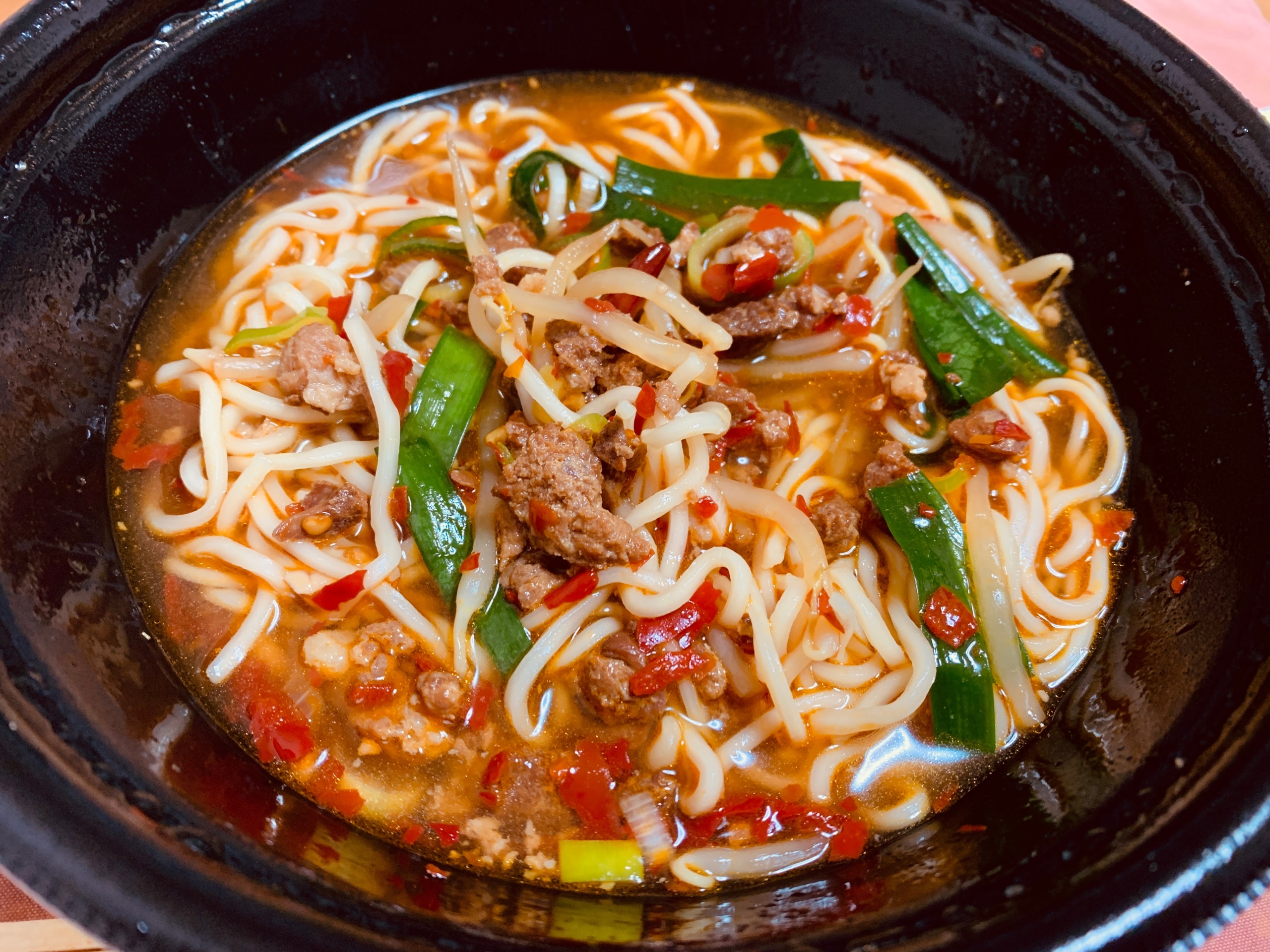 味仙の”台湾ラーメン”をテイクアウトして食べてみる