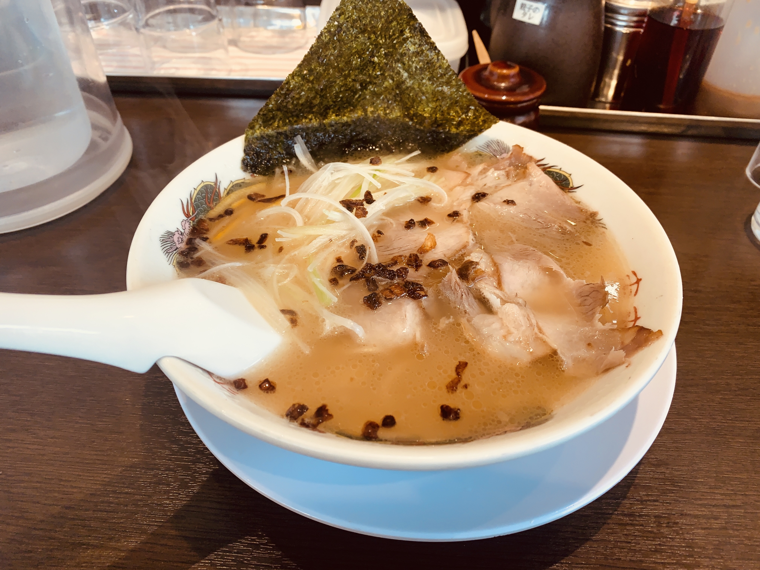 来来亭で”塩ラーメン”を食べてみる