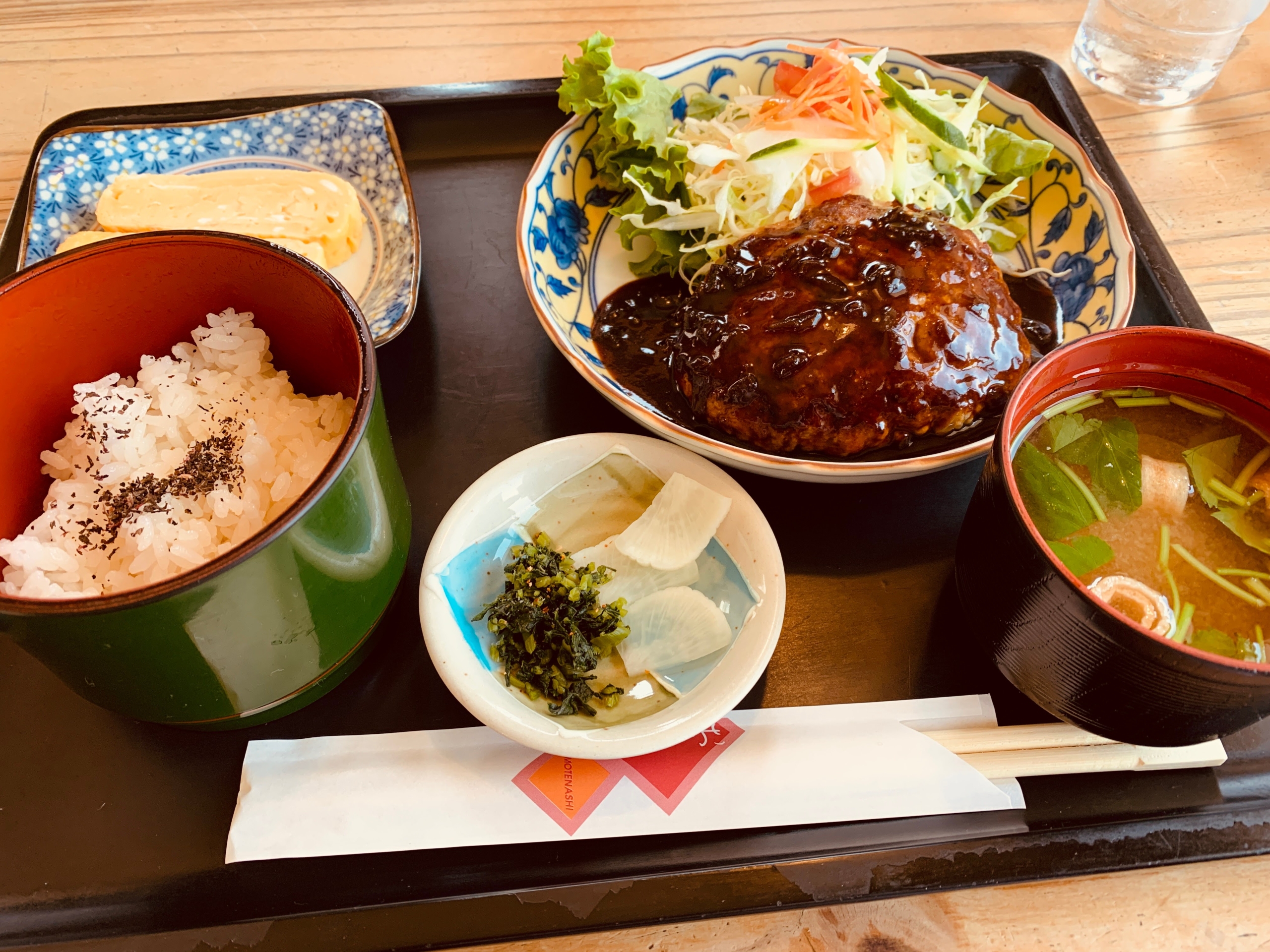 滋賀県米原市のレストラン サザンベルで”ハンバーグ定食”を食べてみる