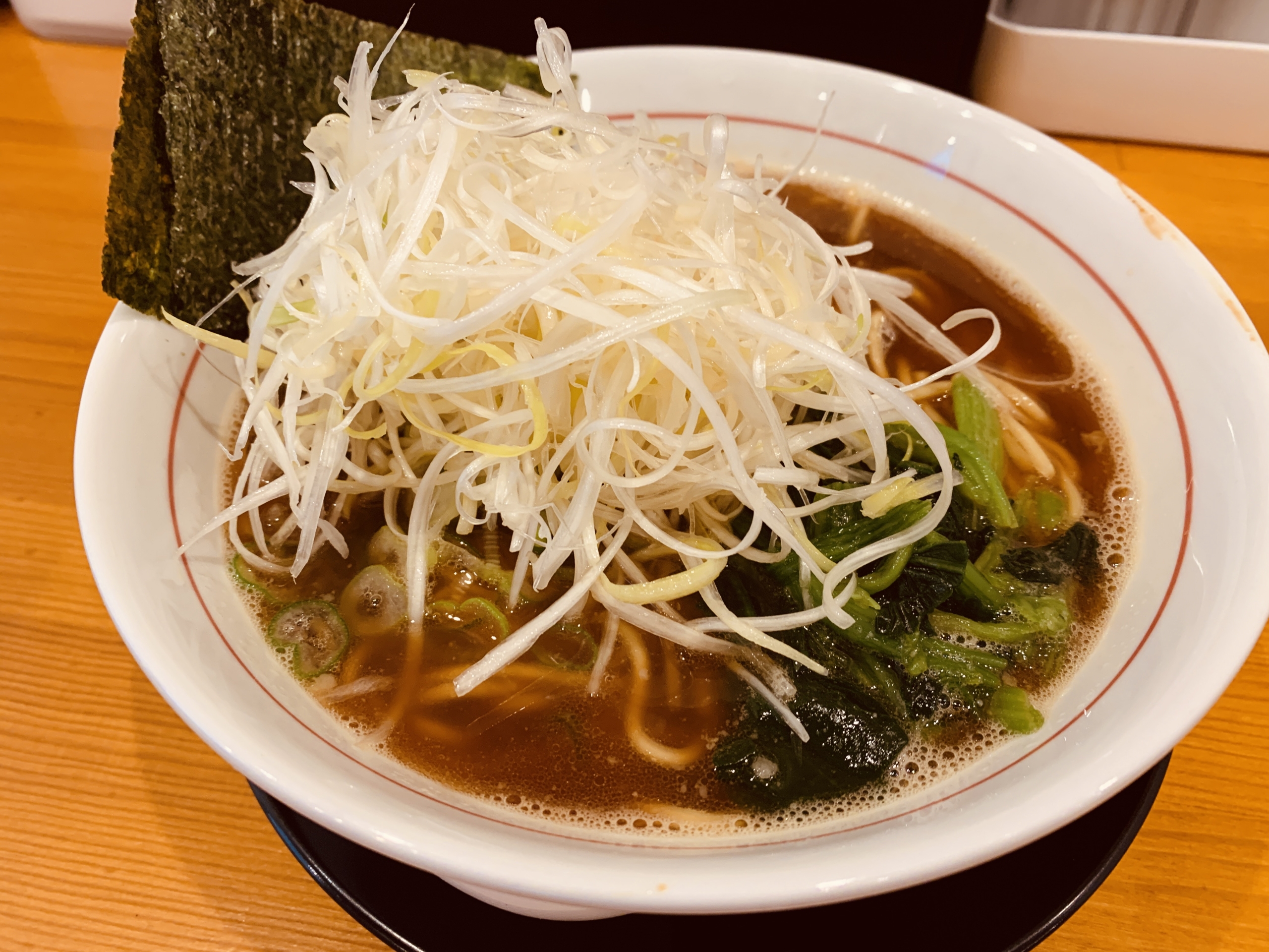 愛知県知立市のラーメン屋 ラーメン ダルマ家で”ネギラーメン”を食べてみる