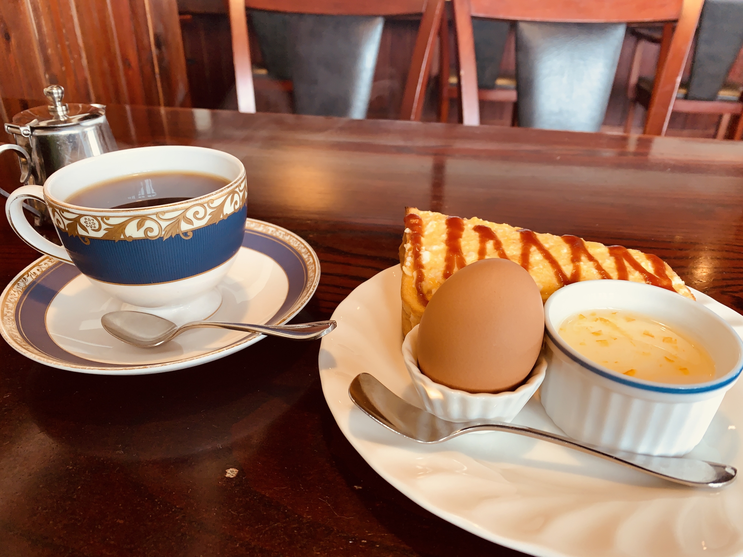 岐阜市の喫茶店 明楽時運かどやでモーニングを食べてみる