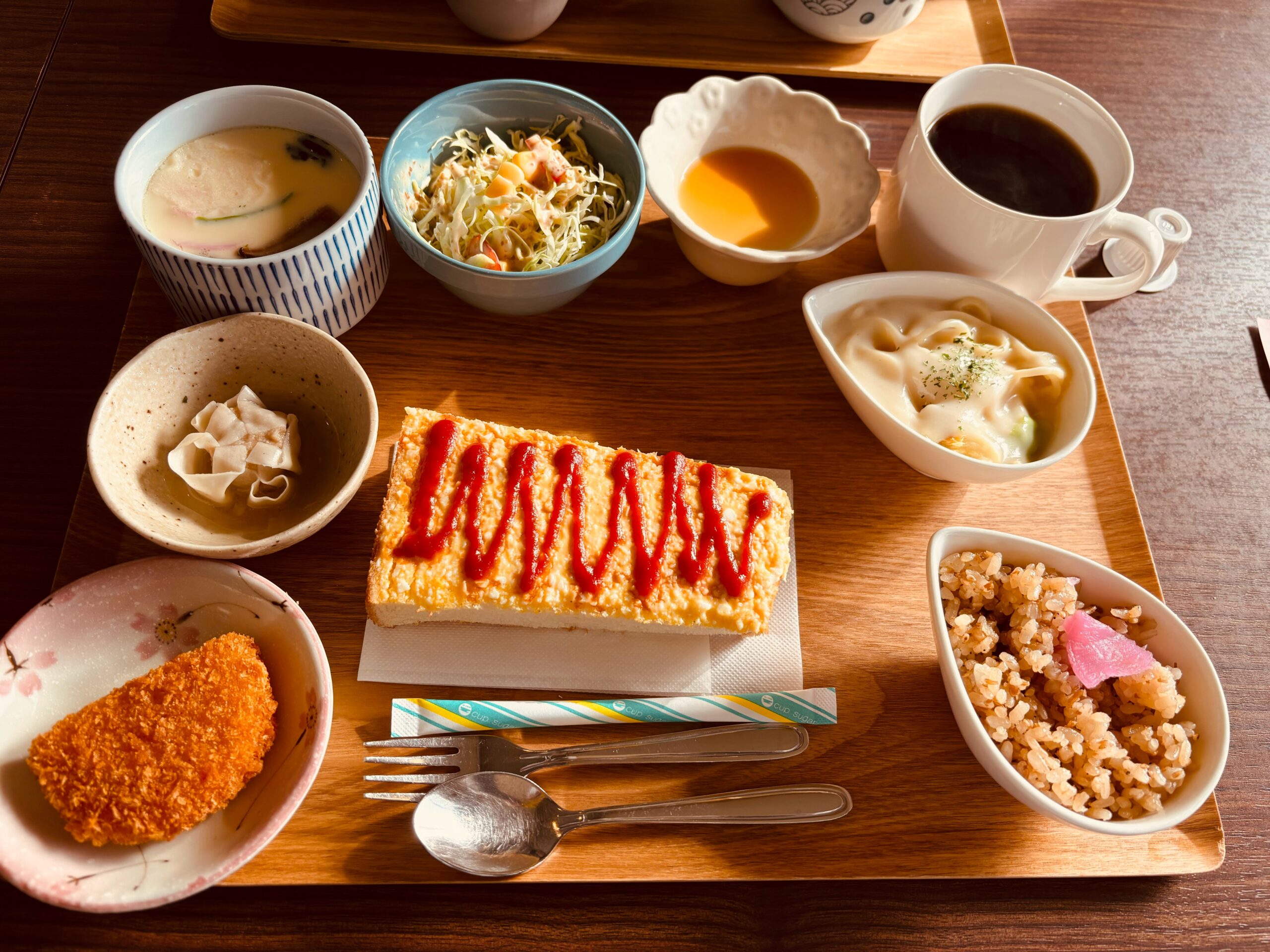 岐阜県本巣市の喫茶店 F(エフ)でモーニングを食べてみる