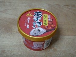 井村屋のあずきカップを食べてみる