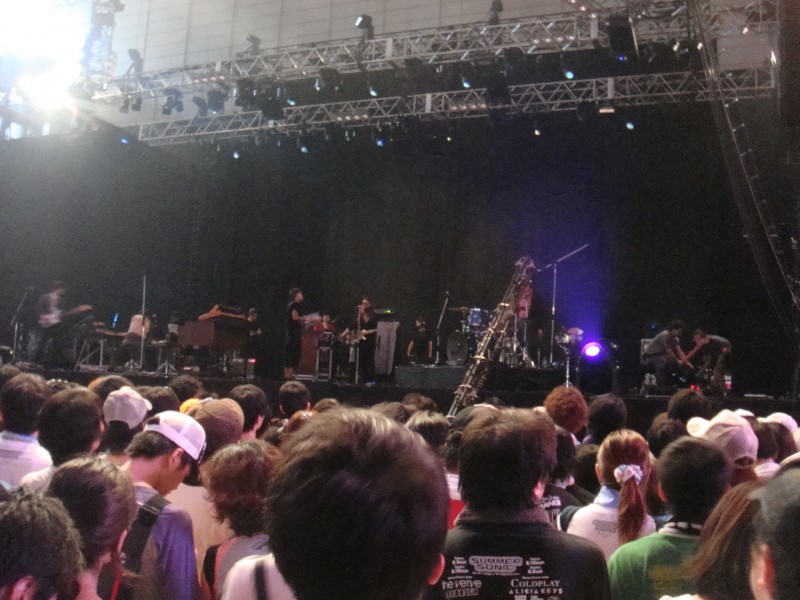 Summer Sonic 2011でノってきたバンド Mute Math