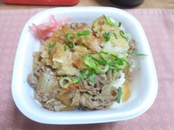 すき家のおろしポン酢牛丼を食べてみる