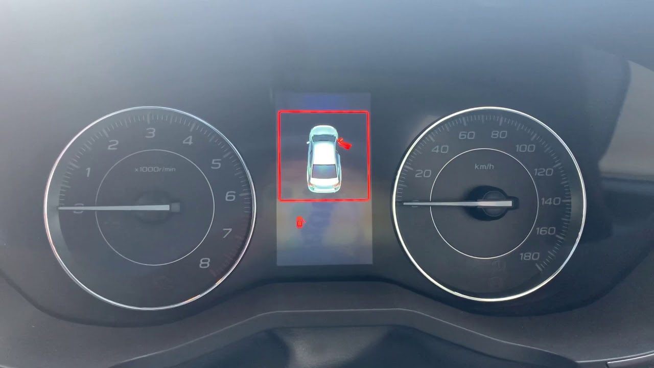 スバル インプレッサ スポーツのメーターの動きをみてみる